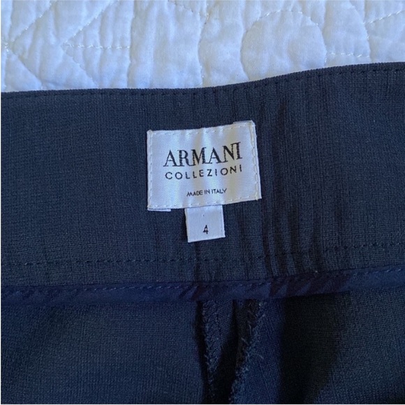 ARMANI Collezioni Wide Leg Pants size 4 - Picture 6 of 10
